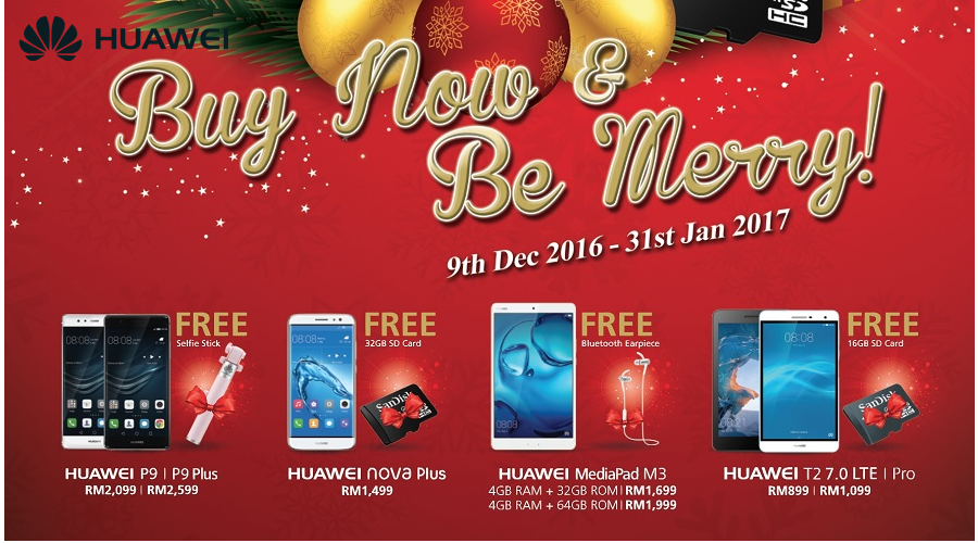 Celebrate Christmas with new Huawei smartphone and free gifts! - Zing