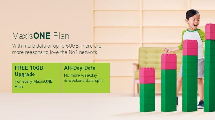 Maxis brings 10GB extra data with no data split for free ...