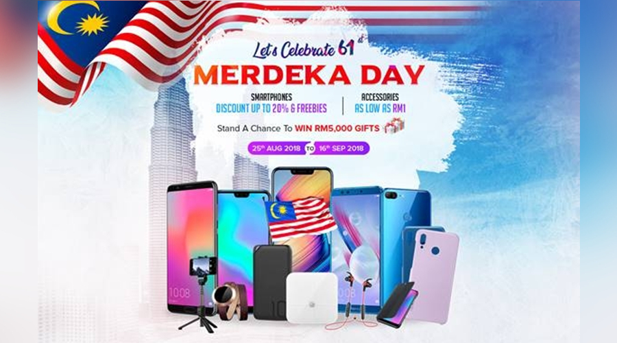 Honor Merdeka deals offers 20% discount & RM1 gadgets ...