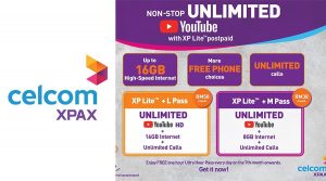 Celcom Launches All New Xpax Lite Postpaid From Rm38 For Up To 15gb Data Free Youtube Data Calls Zing Gadget