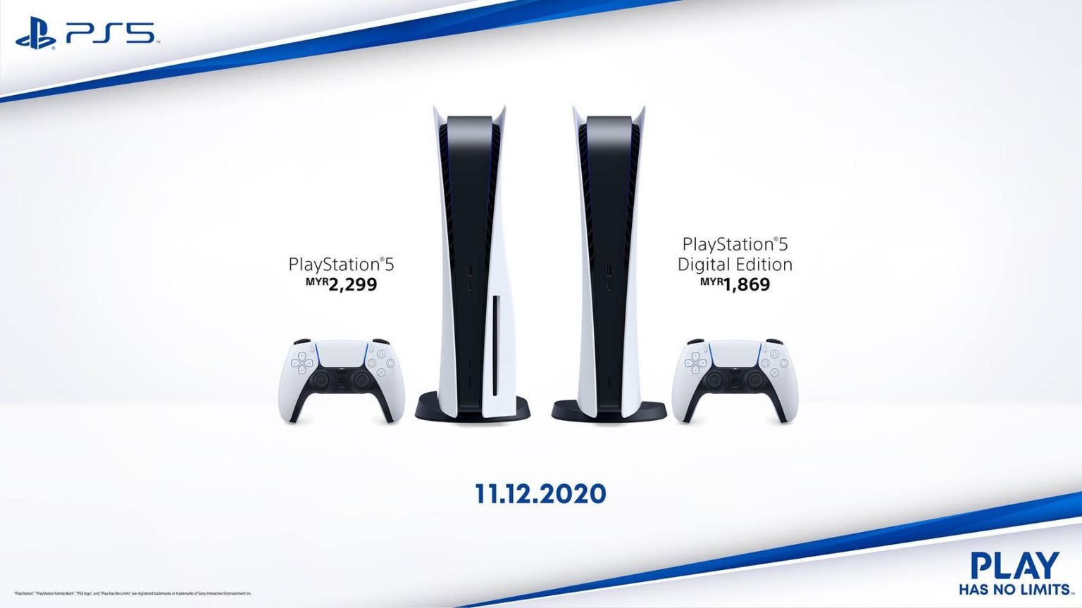 Sony PS5 series will be available in Malaysia from 12th November 