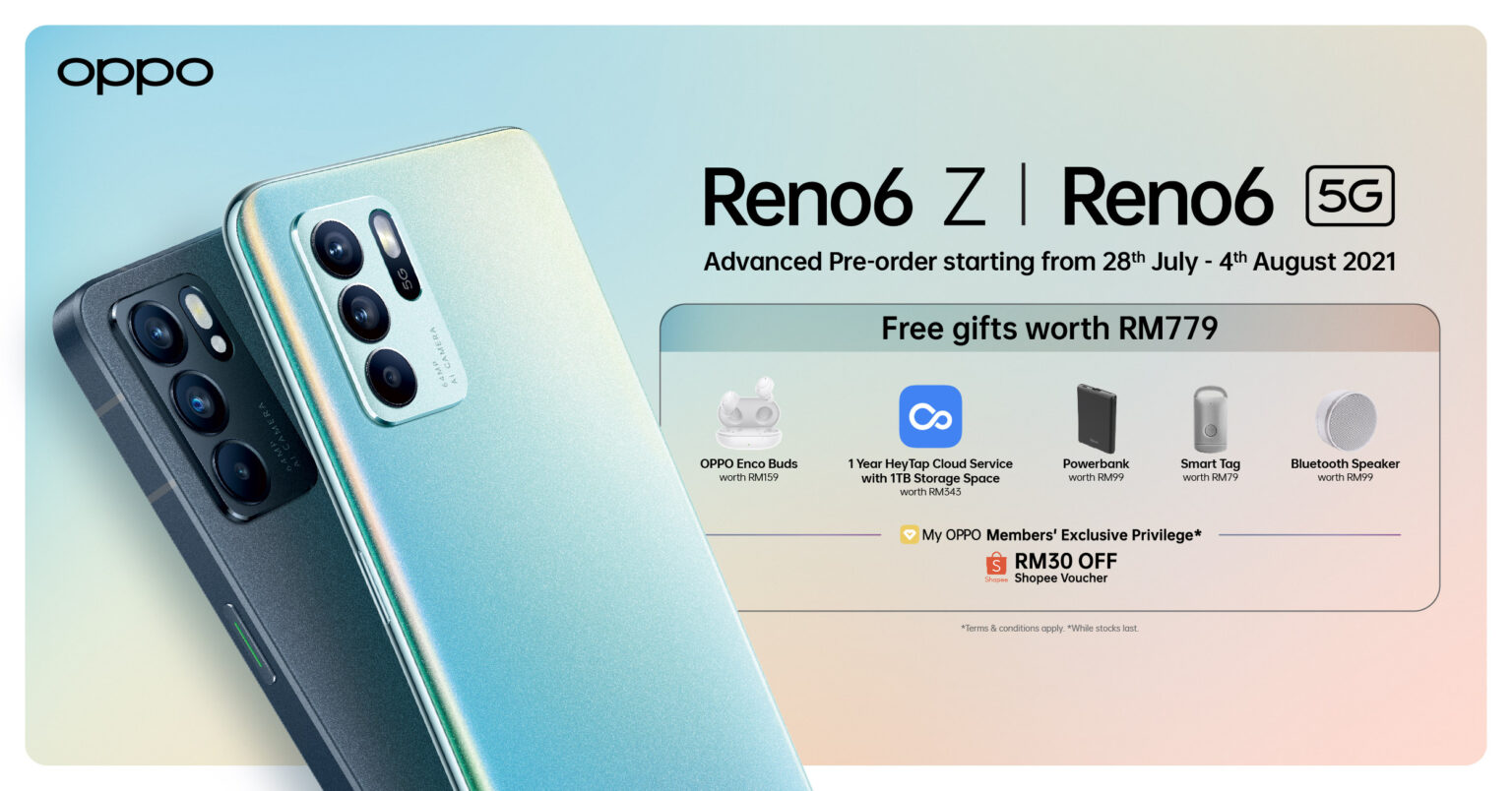 oppo reno free gift