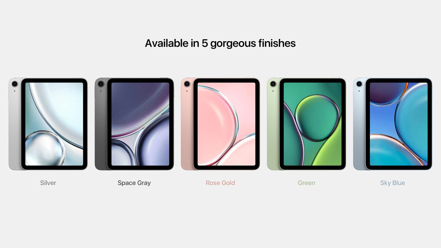 More pictures of the iPad mini 6 released, featuring 8.4" display, A14